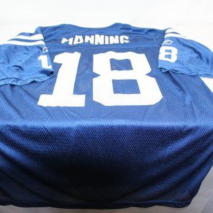 Vintage NFL Manning Fan Jersey #18 Reebok SZ Large